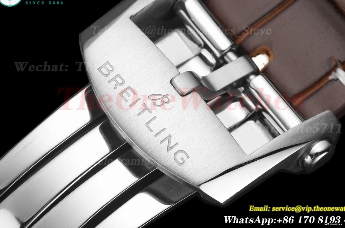 Brown Chronograph Mod B01 Premier SS LE A7750 V2 42mm Reddish Dial BLSF 0330